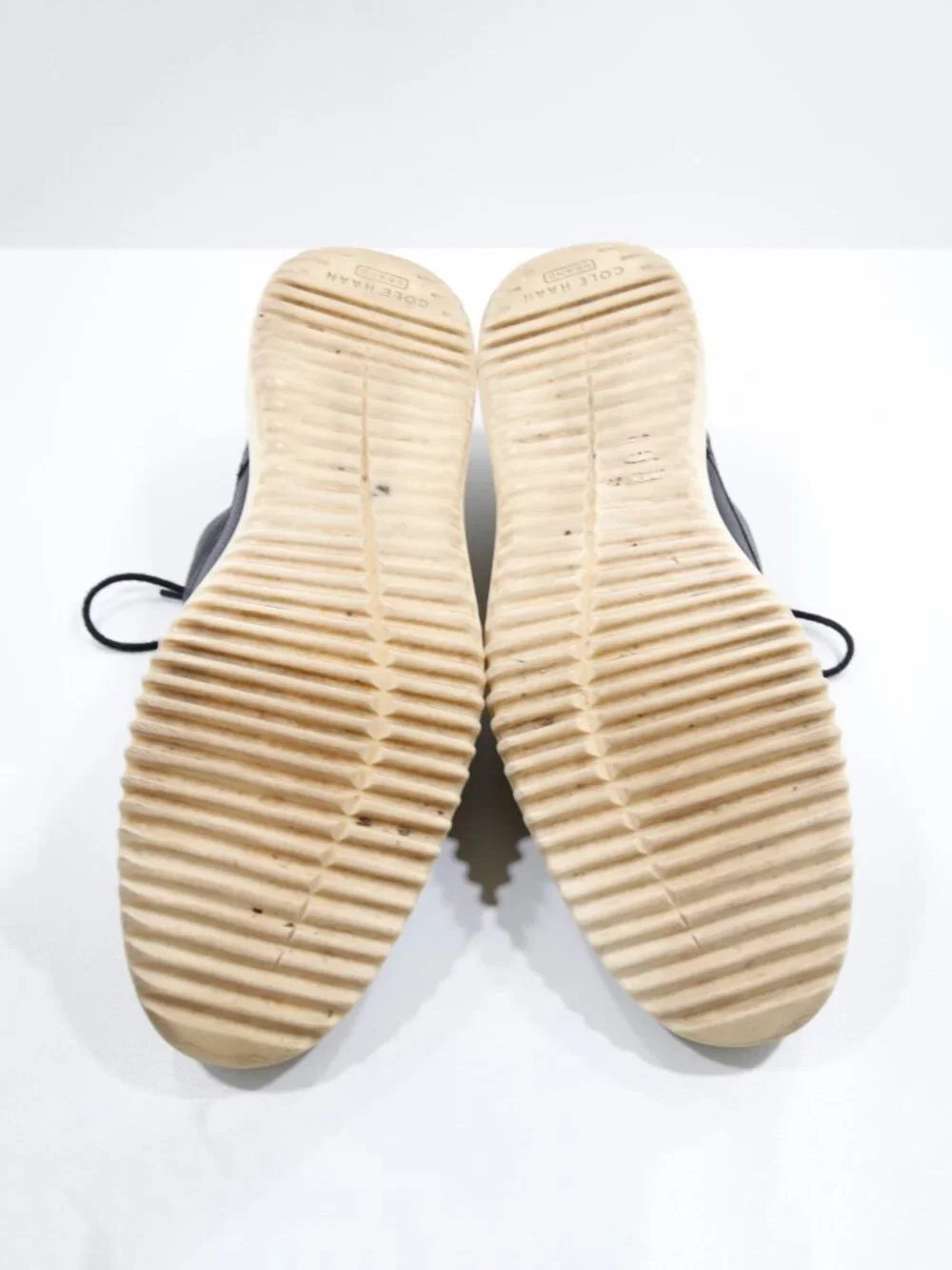Cole Haan Grand+ Black Leather Oxfords - Men's 12